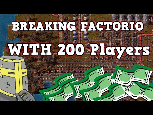 Breaking Factorio By Forcing 200 Workers To Do My Bidding Live