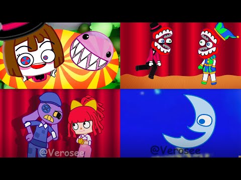 The Amazing Digital Circus SWAP AU compilation || TADC animation