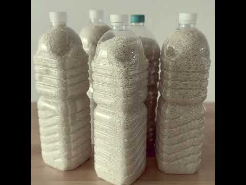 #乾糧收納 #大米收納 #寶特瓶 #礦泉水瓶再利用 #冰箱整理 #食材整理 #diy #飲料瓶