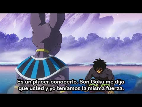 La Reacción de Bills tras CONOCER a Broly por primera vez - Dragon Ball Super Hero Película