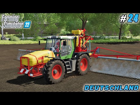 Prepping for Growth: Sowing, Fertilizing & Fighting Weeds! 🚜💦 | Deutschland Farm | FS 22 | ep #24