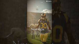 What he could’ve been if his knees weren’t messed up #rams #nfl the clips took a long time to find