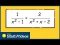 Factoring and Solving Equations