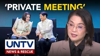 Palasyo, hindi pa makumpirma ang umano’y pulong nina PBBM at VP Sara
