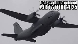 RIAT 2025 C-27J Spartan Fantastic Aerobatics! Italian Air Force The Royal International Air Tattoo