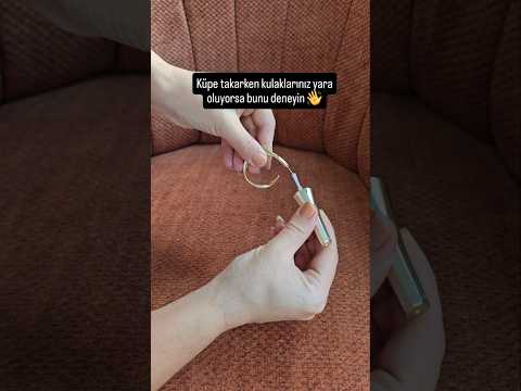 Parlatıcı sürün ve kulaklarınız yara olmasın #pratik #pratikçözümler #superfikirr #keşfet #trending