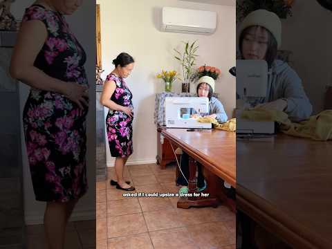 Upsizing a dress for my mother-in-law #sewing #upsizing #tailoring