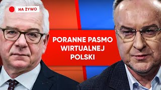 [NA ŻYWO]Poranne pasmo WP. Gośćmi: Michał Kobosko i prof. Jacek Czaputowicz