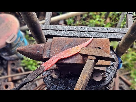 Farm tool rotary blades make good knives