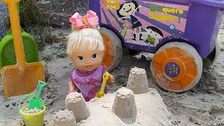 Baby alive Meg na praia