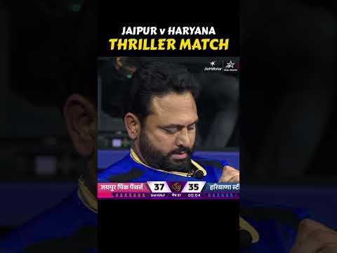Jaipur winning moment vs Haryana Steelers #PKLonJioStar