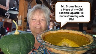 Snowstorm Squash Pie / Bedroom reset / Healthy Protien  Bowl