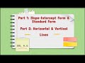 Slope-Intercept vs Standard Form: Key Concepts