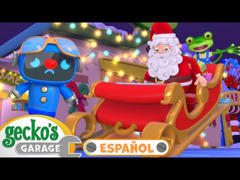 Gecko salva la Navidad | 🐸 Garaje de Gecko | Carros para niños | Vídeos educativos