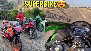 FASTEST LADY MOTOVLOGGER OF NEPAL😍🔥 / KAWASAKI ZX10R / MOTOVLOG / NEPAL @rajkumarthapamagar32