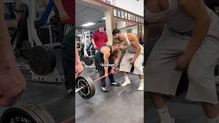 DEADLIFT PR AT DIAMOND GYM #shorts