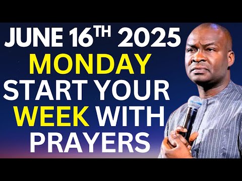 Monday JUNE 16th 2025 | Begin This Week With Favor | Apostle Joshua Selman | Encounter Victory