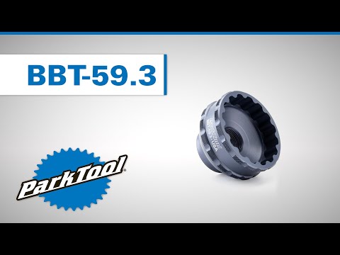 ParkTool BBT59.3 Trapassleutel 16 Tands - Zwart