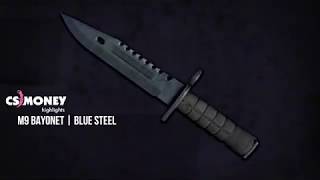 M9 Bayonet Blue Steel Gameplay