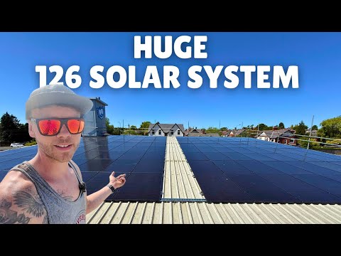 HUGE 126 Solar System Install - UK Renewable Electrics