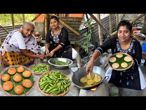 কোনো রকম বেলার ঝামেলা ছাড়াই মুচমুচে খাস্তা মটর কচুরি সহজ ভাবে বানিয়ে ফেলুন।Koraishutir Kochuri