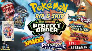 Pokémon Perfect Order HERE tonight, POKEMON RIP & SHIP TONIGHT!!