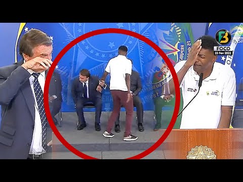Bolsonaro toma atitude inesperada e é surpreendido por atleta