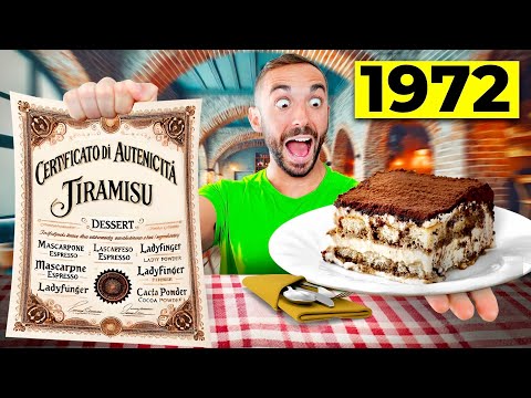 Mangio il TIRAMISÙ ORIGINALE!! - È Nato in QUESTO ristorante!!