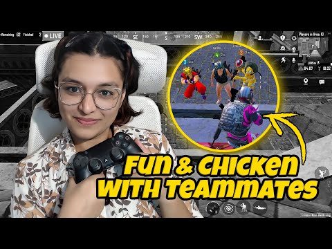 Fun with Teammates  | Solo vs Squad Funny PUBG Live Highlights