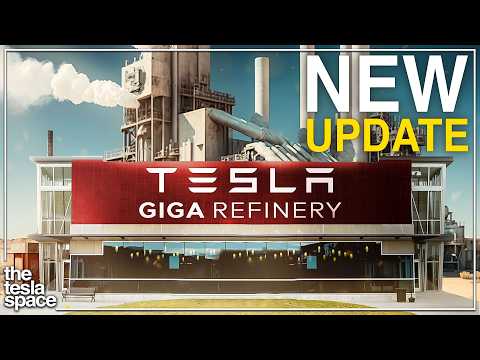 Tesla Reveals New Lithium Giga Refinery!