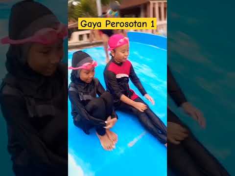 Gaya Perosotan Anak Anak Part 1 #funny #comedy #mainananak