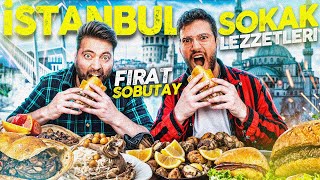 İSTANBUL SOKAK LEZZETLERİNİ DENEDİK!! @FIRATSOBUTAY