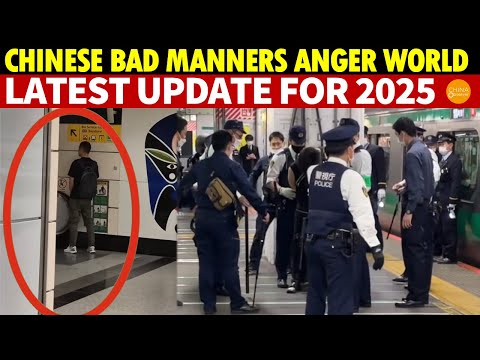 Chinese Bad Manners Anger the World, With Public Urination Increasing, Latest Update for 2025