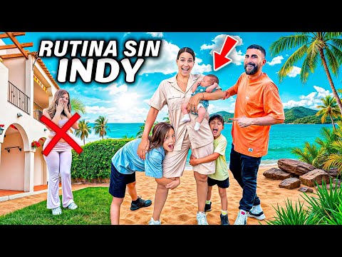 RUTINA EN EL APARTAMENTO DE INDY CON LOGAN | Familia Amiguindy