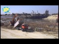 Dredging Undergoing ِAt The Waterway Of Suez Canal