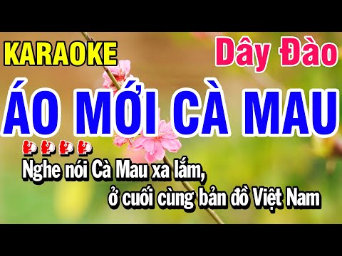 Áo Mới Cà Mau Karaoke Vọng Cổ ( Dây Đào ) 1 –  2  – 5 – 6 Beat Nữ | Huỳnh Anh