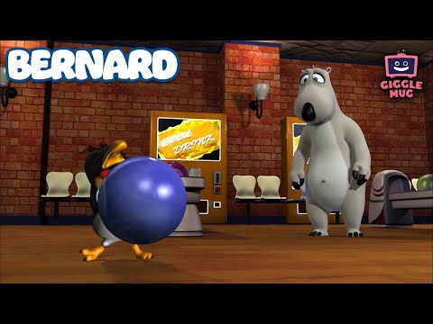 Bowling | Bernard (4-Minute Cartoon for Kids!)