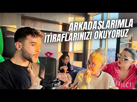 ARKADAŞLARIMLA İTİRAFLARINIZI OKUYORUZ! | Deno Abla  @elifhazaltan