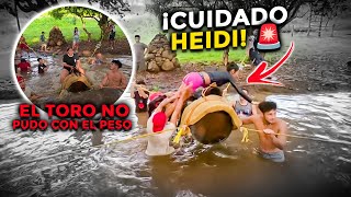 ¡El Toro se Descontrola! Heidi Vivió el susto de su Vida 😱🐂