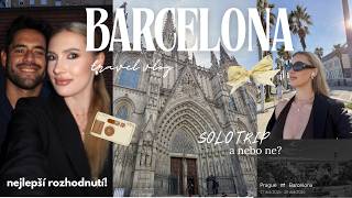 Solo trip do Barcelony… nebo ne? 😄🇪🇸 | Travel vlog | Sabb Pšádová 