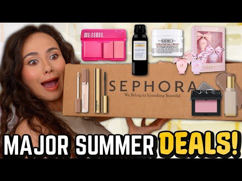 SEPHORA SUMMER HAUL (LOTS of repurchased FAVES)