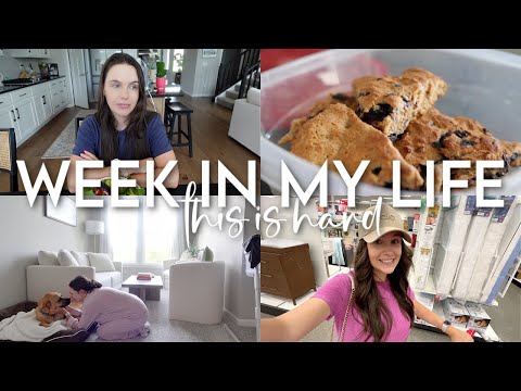 WEEK IN MY LIFE: this is hard, productivity chat, baking experiment, exposing my past self + MORE!