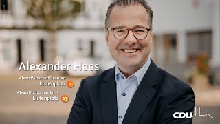 Alexander Hees im Kandidatencheck | Unsere Heimat im Blick