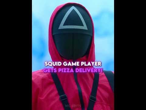 Squid Game Player gets Pizza Delivery ๐คฏ๐ฅ