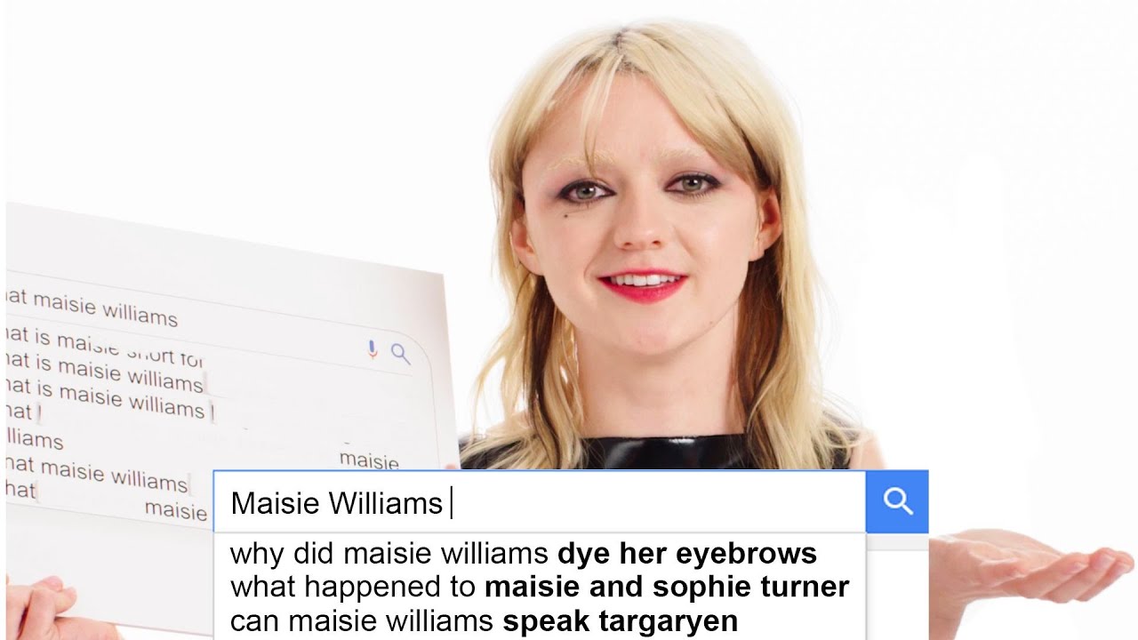 Maisie Williams Answers the Web-s Most Searched Questions