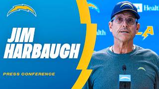 Harbaugh On Derwin James' Status & Chiefs Recap | LA Chargers