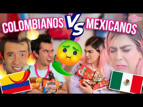 ¿QUÉ DULCES SON MEJORES? | COLOMBIANOS VS MEXICANOS | AMI ROODRÍGUEZ