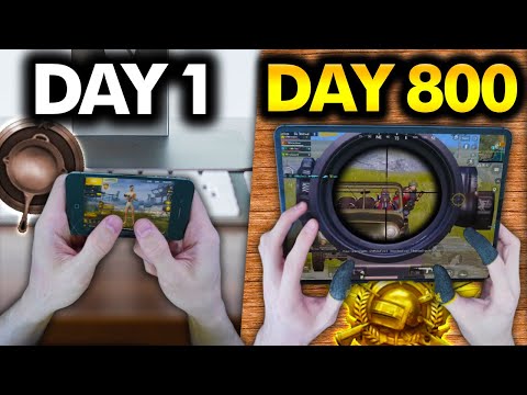 My 800 Day PUBG Mobile Progression (Season 1 to 13)