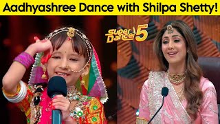 Aadhyashree Dance performance with Shilpa Shetty/Dance Darbaar Special Promo/Shilpa Shetty.