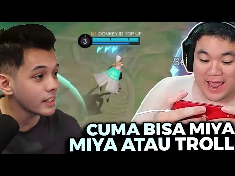 Si Tuwir Yang Cuma Bisa Main Miya Sekarang!! Bukannya Gendong Malah Beban!! - Mobile Legends